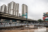 [ẢNH] Cận cảnh công trường hầm chui 700 tỷ đồng trên đường Lê Văn Lương