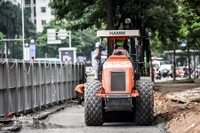 [ẢNH] Cận cảnh công trường hầm chui 700 tỷ đồng trên đường Lê Văn Lương