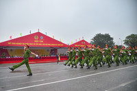 Tổng duyệt khai mạc chung kết Hội thi Thể thao nghiệp vụ chữa cháy cứu nạn, cứu hộ 2025