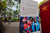 Ấn tượng triển lãm “Công an Thủ đô khắc ghi lời Bác” 