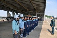 Phi công ‘Hổ mang chúa’ Su-30MK2 tự hào khi hoàn thành xuất sắc nhiệm vụ ngày 30/4