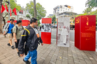 Ấn tượng triển lãm “Công an Thủ đô khắc ghi lời Bác” 