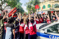 Ấn tượng triển lãm “Công an Thủ đô khắc ghi lời Bác” 