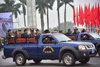 Tổng duyệt khai mạc chung kết Hội thi Thể thao nghiệp vụ chữa cháy cứu nạn, cứu hộ 2025