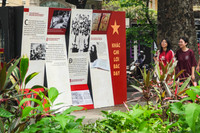 Ấn tượng triển lãm “Công an Thủ đô khắc ghi lời Bác” 