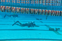 Hình ảnh ấn tượng khi Cảnh sát PCCC đua tài bơi, lặn cứu nạn, cứu hộ