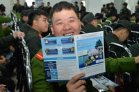 Toàn cảnh phiên giao dịch việc làm đặc biệt dành cho chiến sỹ nghĩa vụ CATP Hà Nội