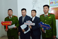 Toàn cảnh phiên giao dịch việc làm đặc biệt dành cho chiến sỹ nghĩa vụ CATP Hà Nội