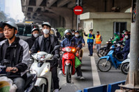 Cận cảnh nút giao 4 tầng ở Hà Nội được lắp 16 camera phạt nguội để giảm ùn tắc