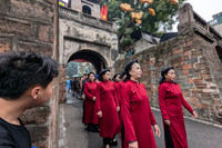 Ngắm thiếu nữ Hà thành mang Xuân về phố phường Thủ đô