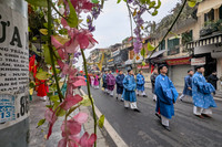 Ngắm thiếu nữ Hà thành mang Xuân về phố phường Thủ đô