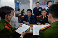 Toàn cảnh phiên giao dịch việc làm đặc biệt dành cho chiến sỹ nghĩa vụ CATP Hà Nội