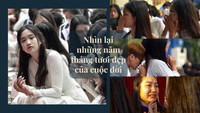 Nữ sinh trường Trần Phú Hà Nội vỡ òa cảm xúc trong ngày chia tay lớp 12