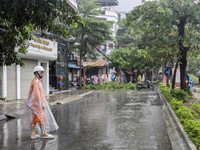 Hình ảnh Hà Nội trước giờ bão số 3 