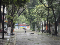 Hình ảnh Hà Nội trước giờ bão số 3 