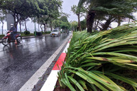 Hình ảnh Hà Nội trước giờ bão số 3 