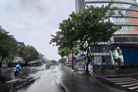 Hình ảnh Hà Nội trước giờ bão số 3 