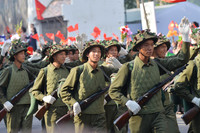 Hào hùng màn thực cảnh “Ngày về chiến thắng” tái hiện không khí 70 năm Giải phóng Thủ đô