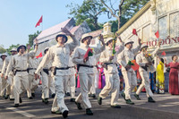 Hào hùng màn thực cảnh “Ngày về chiến thắng” tái hiện không khí 70 năm Giải phóng Thủ đô