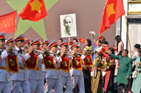 Hào hùng màn thực cảnh “Ngày về chiến thắng” tái hiện không khí 70 năm Giải phóng Thủ đô