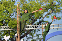 Hào hùng màn thực cảnh “Ngày về chiến thắng” tái hiện không khí 70 năm Giải phóng Thủ đô