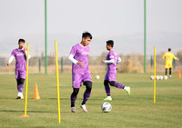 U23 Việt Nam tập sung chờ quyết đấu U23 Myanmar