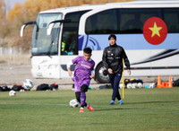 U23 Việt Nam tập sung chờ quyết đấu U23 Myanmar