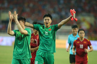 Thầy trò HLV Park ăn mừng đầy cảm xúc khi đánh bại Thái Lan giành HCV