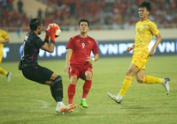 Thầy trò HLV Park ăn mừng đầy cảm xúc khi đánh bại Thái Lan giành HCV