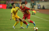 Thầy trò HLV Park ăn mừng đầy cảm xúc khi đánh bại Thái Lan giành HCV