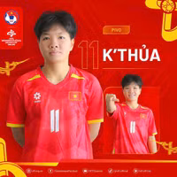 Tiền vệ xinh đẹp trong đội hình tuyển futsal nữ Việt Nam
