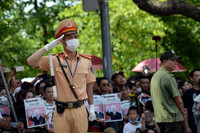 Công an Hà Nội bảo vệ tuyệt đối an toàn Lễ Quốc tang Tổng Bí thư Nguyễn Phú Trọng