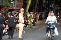 Công an Hà Nội bảo vệ tuyệt đối an toàn Lễ Quốc tang Tổng Bí thư Nguyễn Phú Trọng