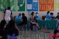 [ẢNH] Cận cảnh ngày đầu tiêm vaccine phòng Covid-19 diện rộng cho cư dân Times City