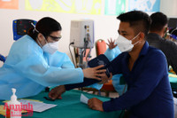 [ẢNH] Cận cảnh ngày đầu tiêm vaccine phòng Covid-19 diện rộng cho cư dân Times City