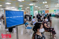 [ẢNH] Cận cảnh ngày đầu tiêm vaccine phòng Covid-19 diện rộng cho cư dân Times City