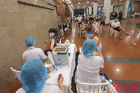 [Ảnh] Tiếp cận điểm tiêm vaccine Covid-19 