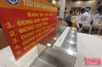 [Ảnh] Tiếp cận điểm tiêm vaccine Covid-19 