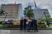 [Ảnh] Bệnh nhân Covid-19 từng phải chạy ECMO đầu tiên của Hà Nội xuất viện và kỳ tích thoát khỏi lưỡi hái tử thần