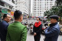 Cận cảnh hơn 200 xe máy vô chủ nằm phủ bụi ở khu HH Linh Đàm 