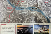 Tận mắt xem giải Nhất phương án thiết kế cầu Thượng Cát độc đáo ở Hà Nội