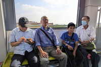 [Ảnh] Ấn tượng ngày đầu đoạn trên cao đường sắt đô thị Nhổn- Ga Hà Nội chính thức đón khách