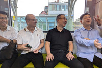 [Ảnh] Ấn tượng ngày đầu đoạn trên cao đường sắt đô thị Nhổn- Ga Hà Nội chính thức đón khách