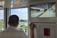 [Ảnh] Ấn tượng ngày đầu đoạn trên cao đường sắt đô thị Nhổn- Ga Hà Nội chính thức đón khách