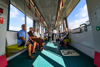 [Ảnh] Ấn tượng ngày đầu đoạn trên cao đường sắt đô thị Nhổn- Ga Hà Nội chính thức đón khách