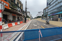 Ga ngầm Trần Hưng Đạo đang hoàn trả mặt đường, robot khổng lồ sẵn sàng đào hầm dài 4km