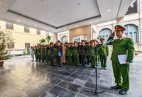 Thanh niên Công an Thủ đô báo công, tri ân các anh hùng liệt sỹ