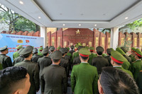 Thanh niên Công an Thủ đô báo công, tri ân các anh hùng liệt sỹ