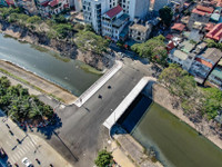 Cầu Yên Hòa mới nhìn từ flycam, thực hư chuyện 