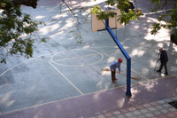 Trường học Hà Nội hối hả dọn dẹp để đón học sinh trở lại trường từ 6/12